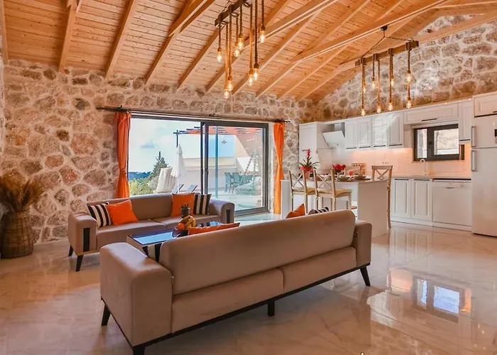 üzümlü 1 Bedroom Secluded With Private Pool Hot Tub *